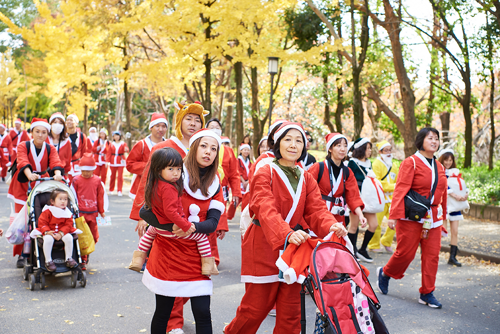 Osaka Great Santa Run過去の様子